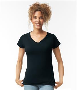 Gildan SoftStyle Ladies V Neck T-Shirt